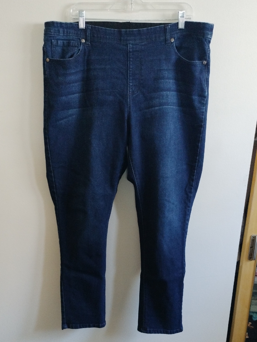 Dark Blue Plus Women’s Stretch Skinny Jeans